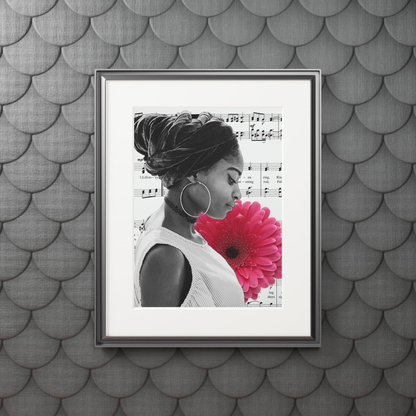 Fine Art Prints - Held in Song III, Digital Art Print, Black Women, African American Hymns, Cultural Art, Giclée Print, Religious Wall Art