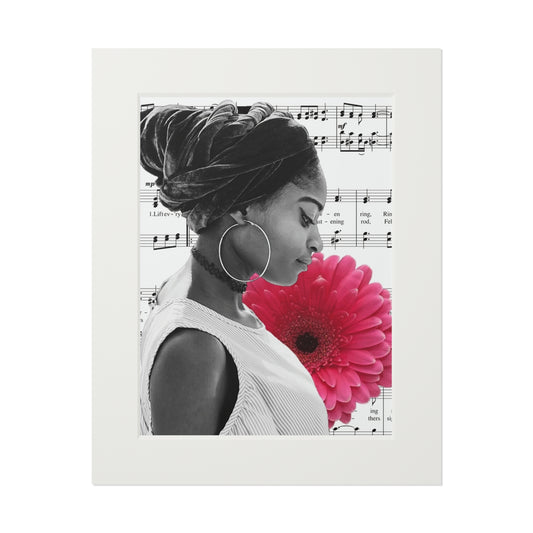 Fine Art Prints - Held in Song III, Digital Art Print, Black Women, African American Hymns, Cultural Art, Giclée Print, Religious Wall Art