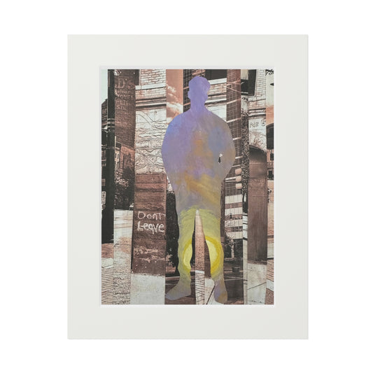 Fine Art Prints, Mixed Media Collage Series, Simone Anthony-Brown, Not a Threat, Rooted in Place, Wall Art Home