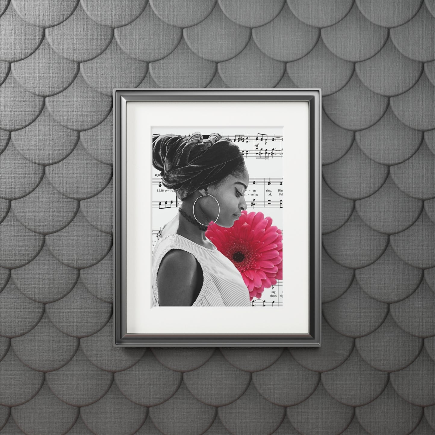 Fine Art Prints - Held in Song III, Digital Art Print, Black Women, African American Hymns, Cultural Art, Giclée Print, Religious Wall Art